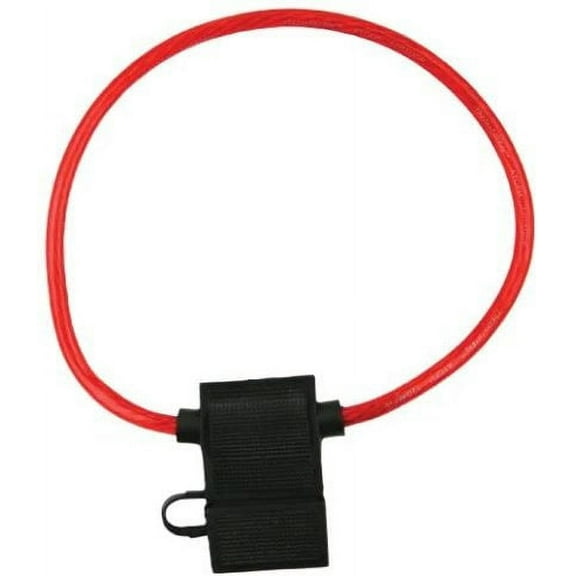 Install Bay ATFH18C-10 Waterproof ATC Fuse Holder 18-Gauge with Cover, 10-Pack