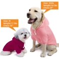thumbnail image 4 of 2Pcs Dog Hooded Sweaters & Jackets - Soft Dog Clothes Hoodie for Small/Medium/Large Dogs & Cats | All-Season Comfort & Fit, Stylish Pet Shirts Apparel & Accessories, 4 of 6