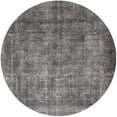 thumbnail image 1 of Ahgly Company Machine Washable Indoor Round Industrial Modern Gray Area Rugs, 6' Round, 1 of 7