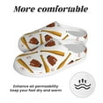 thumbnail image 6 of Yiaed Baseball Sport Print Slippers Fuzzy Warm Cozy Slippers Non Slip House Slippers For Indoor Outdoor Slippers House Slippers-13, 6 of 7