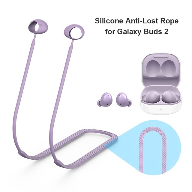 Audífonos Correa de antipérdida para soporte de Samsung Galaxy Buds 2 (púrpura) Ndcxsfigh Para estrenar
