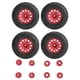 thumbnail image 1 of 4 Uds 1/10 RC neumáticos de camión de recorrido corto caucho plástico 113mm de diámetro accesorios RC para ARRMA, 1 of 8