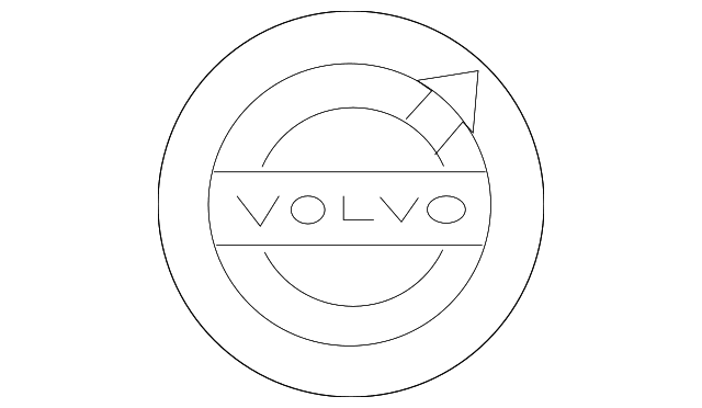 Genuine OE Volvo Center Cap - 31400452