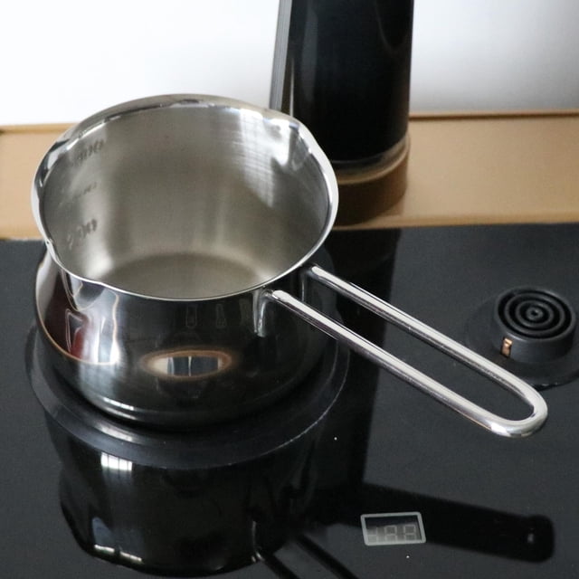 Inoxidable para para Alimentos para Bebés Segura en Estufa de Inducción perfecl Cacerola Lechera Inoxidable