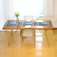 thumbnail image 3 of Yayeee Table Runner 70 inches Long Home Kitchen Dinning Party Decoration, Sea Window, 3 of 7