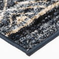 thumbnail image 3 of Togo Contemporary 8x10 Area Rug in Blue/Gold, 3 of 5