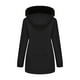 thumbnail image 5 of Chaquetas y abrigos casuales con capucha de manga larga para mujer, parka de bolsillo de color liso, impermeable y resistente al viento, para exteriores, chaqueta con capucha de manga larga, parte sup, 5 of 8