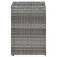 thumbnail image 5 of vidaXL Side Table End Table Indoor Outdoor Furniture Coffee Table Poly Rattan, 5 of 18