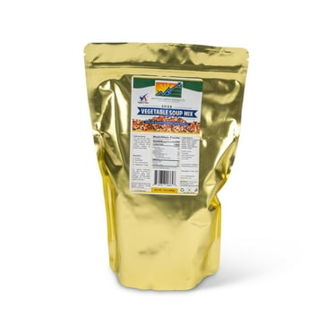 Mother Earth Products Dehydrated Vegetable Soup Blend, 1 Full Quart Mylar Bag