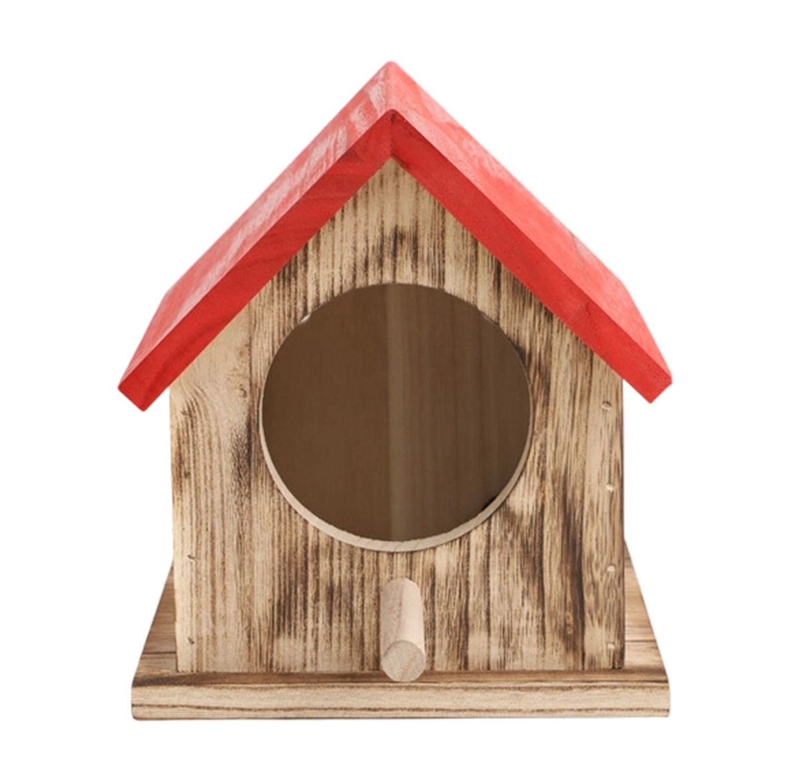 Viflosae Window Bird Feeder Window Bird Feeder Bird House Frame Wooden Bird Nests Courtyard Hanging Mini Bird Nests Outdoor Bird House Bird Feeder forest Garden Decoration