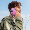 thumbnail image 6 of Compatible with iPhone 11 12 13 mini 14 15 16 Pro Max Plus Wallet Case with Card Holder, PU Leather Kickstand Card Slots Case ( Neon Color Tropical Plant, iPhone 14 Pro), 6 of 7