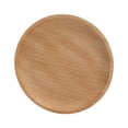 thumbnail image 2 of redondo de madera de Bandeja para servir Bandeja de madera s de queso para el hogar El 12x12cm Sunnimix platos de postre redondos, 2 of 7