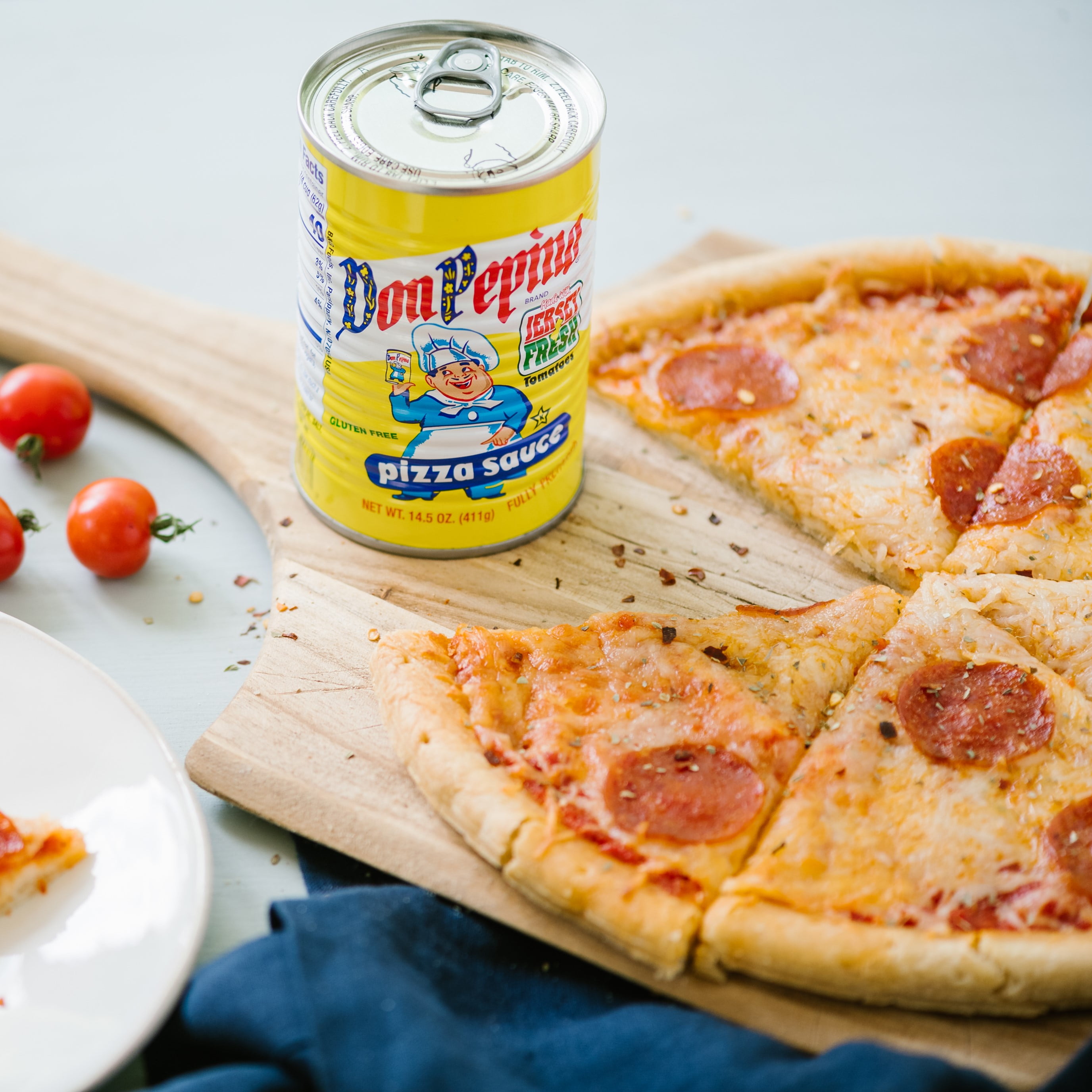Don Pepino Pizza Sauce, Gluten Free, Shelf-Stable, 14.5 oz Can