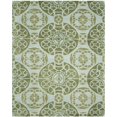 thumbnail image 2 of SAFAVIEH Wyndham Louise Medallion Wool Area Rug, Turquoise/Green, 2'6" x 4', 2 of 9