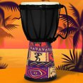thumbnail image 4 of 4 en Tambor Africano Tambor Tambor Tallado Congo Instrumento Musical (tambor Africano), 4 of 9