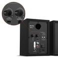 thumbnail image 4 of Ortiza 60W Computer Speakers for Music and Gaming, Active Bluetooth 5.3, Stereo 2.0 Speakers for Desktop PC or Laptop, 3.5mm Aux RCA Input, USB-Powered, 1 Pair, Black, 4 of 11