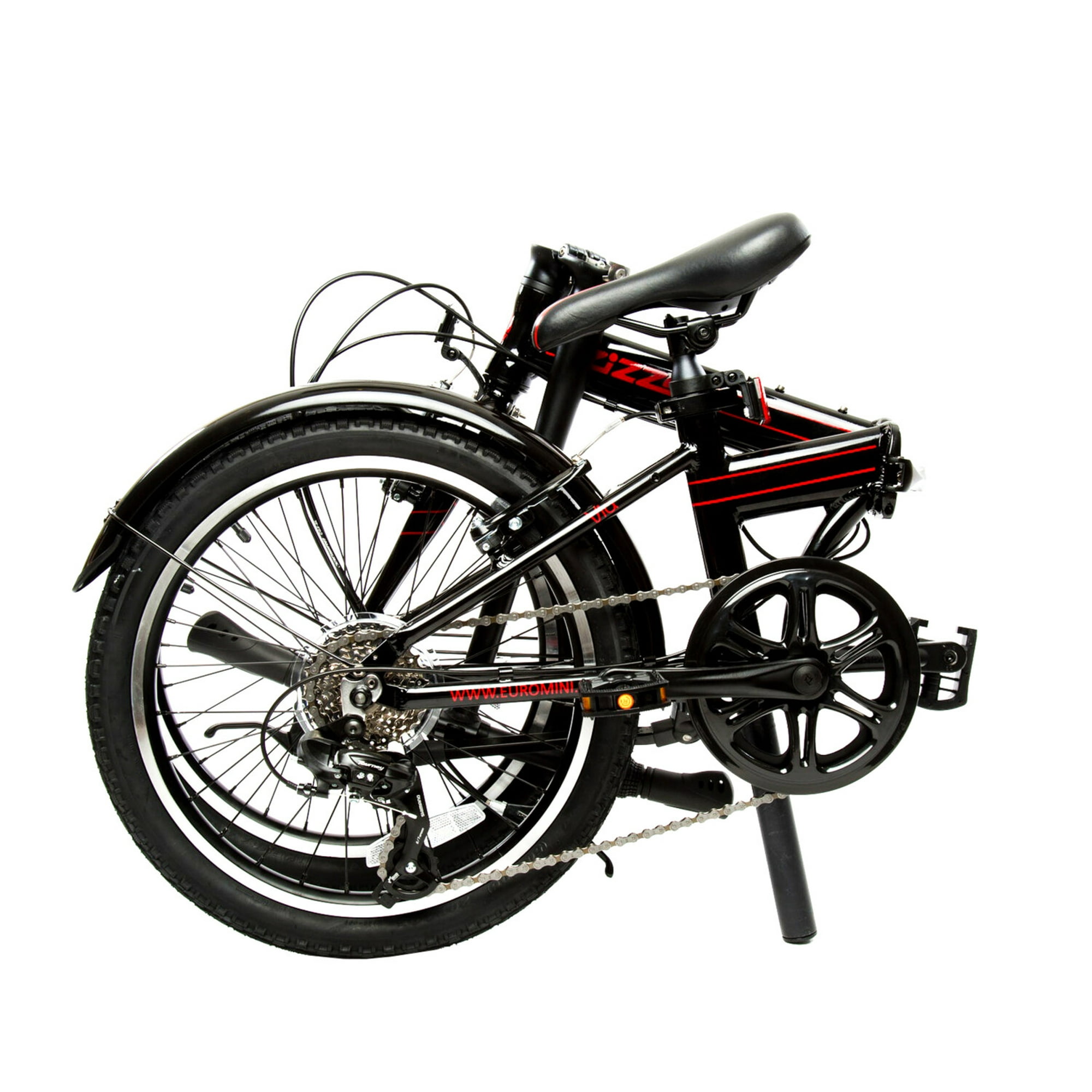 ZiZZO Via 20 7 Speed Alloy Folding Bike 26lbs. Walmart