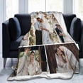thumbnail image 3 of Customized Blankets with Photos Personalized Picture Collage Blanket Soft Using My Own Photos Custom Gifts for Halloween, Family, Friends Gifts-150X200cm, 3 of 6