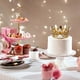 thumbnail image 4 of Decoración de pastel de corona Pearl Crown decoración de pastel de cumpleaños plug in, 4 of 7