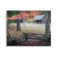 thumbnail image 4 of Stupell Log Cabin Woody Autumn Foliage Landscape Photography Gallery Wrapped Canvas Print Wall Art, 4 of 5
