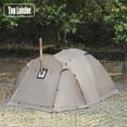 thumbnail image 3 of Fireproof Hot Tent 2 Person Waterproof Extend Dome Tent with Stove Jack & Snow Skirt, for Camping Hiking Hunting Winter 4 Season, 3 of 12