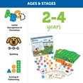 thumbnail image 4 of Learning Resources Alphabet Garden Activity Set - 45 Pieces, Toddler Learning Games for Boys and Girls Ages 3+, Alphabet Learning Games, 4 of 5