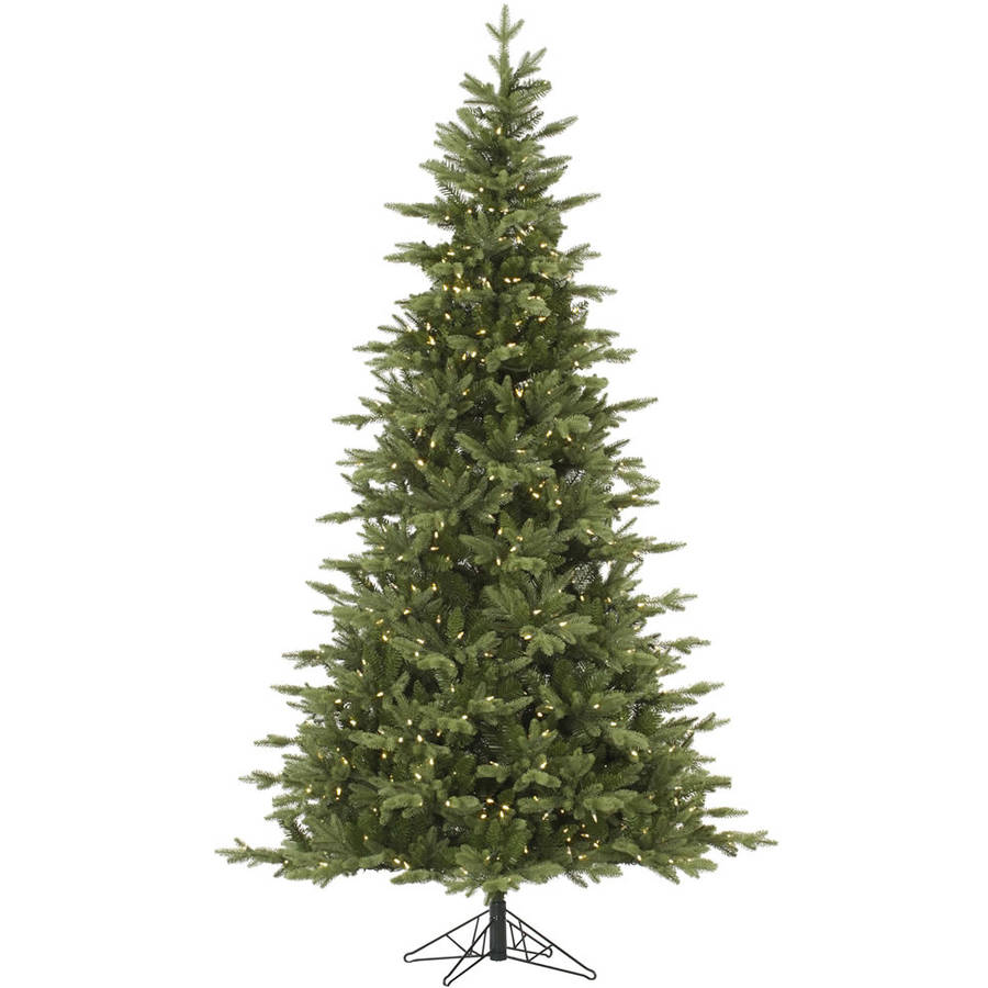 Vickerman 10' Fresh Balsam Fir Artificial Christmas Tree with 1450 Warm