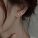 thumbnail image 4 of Pendientes de circonita cúbica con forma de gota de agua para dormir sin recoger, pendientes de lujo ligeros de moda, pendientes de aguja de plata S925, 4 of 6
