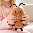 thumbnail image 4 of Racifhz Funny Cute Cockroach Plush Soft Stuffed Animal Gift, B, 4 of 5