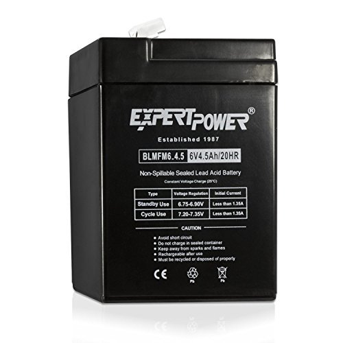 ExpertPower 6 Volt 4.5 Amp Rechargeable Battery (EXP645)