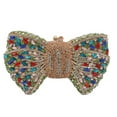 thumbnail image 6 of StyleSack New Bow Rhinestone Evening Clutch for Women, Metal Crystal Handheld Purse - Formal Party Gala Prom Bag, 6 of 10