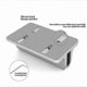 thumbnail image 3 of Laptop Vertical Bracket Laptop Desktop Cooling Storage Bracket, 3 of 5