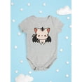 thumbnail image 3 of Cute Kittyboo Vampire Costume. Bodysuit Infant -Image by Shutterstock,  24 Months, 3 of 4