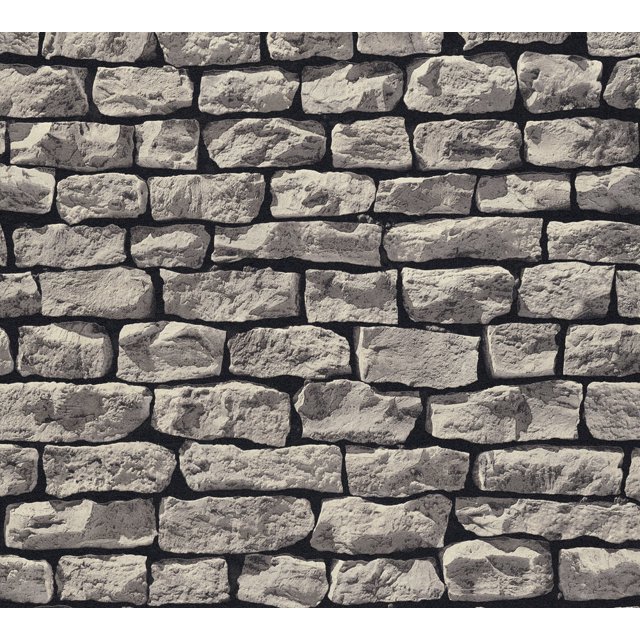 Best OF Wood'n Stone - Rouleau de Papier Peint Moderne en Pierre de Bois