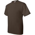 thumbnail image 3 of Hanes ComfortBlend EcoSmart T-Shirt à Col Ras du Cou pour Hommes, 3X, Chocolat Foncé, 3 of 6