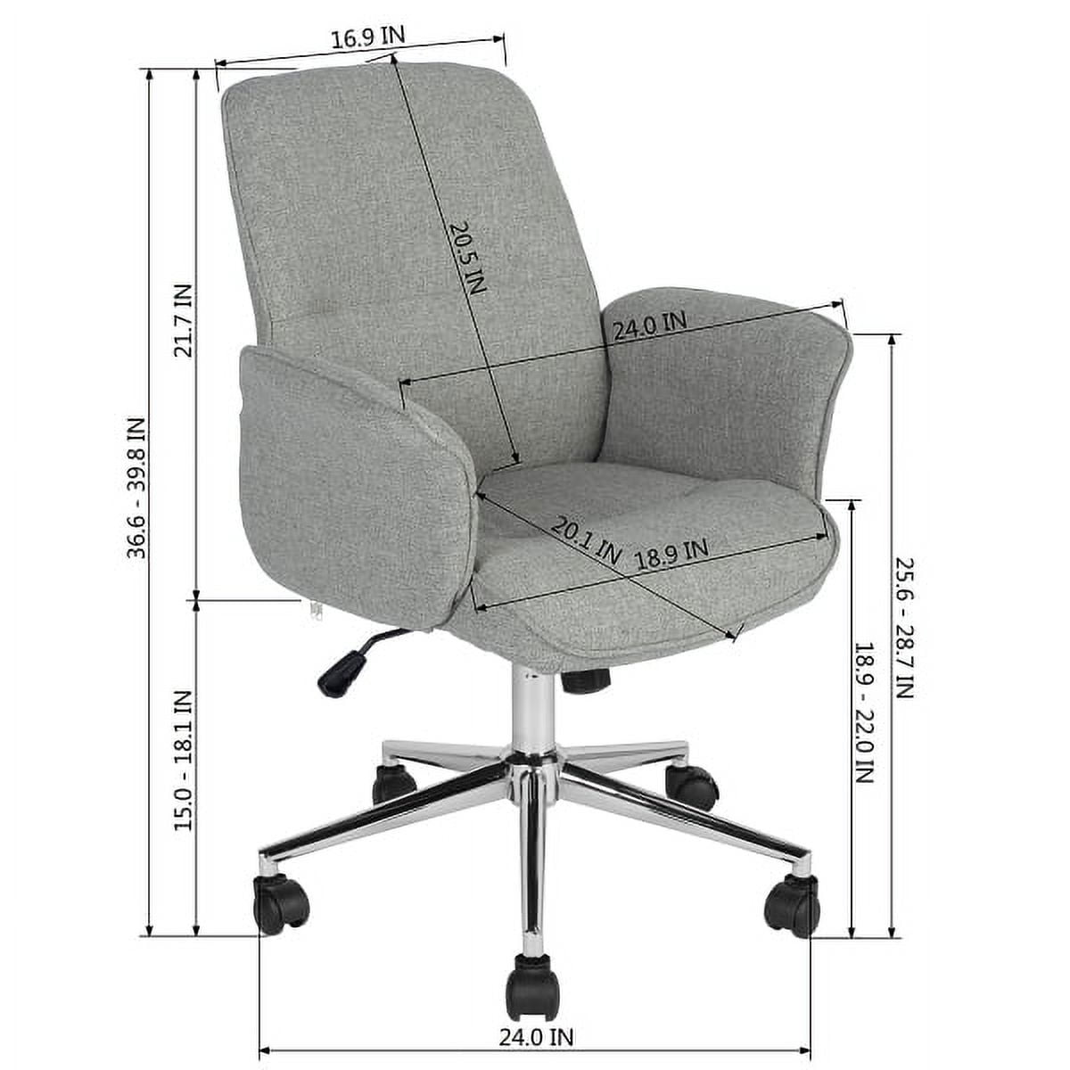 Private Jungle Fabric Executive Chair/ Office Chair Adjustable Computer Chair Task Swivel Chair Armrest and Lumbar Support,Deep Grey Private Jungle Fabric Executive Chair/ Office Chair Adjustable Computer Chair Task Swivel Chair Armrest and Lumbar Support,Deep Grey