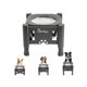 thumbnail image 1 of Stainless Steel Water Bowl With 3 Adjustable Heights, Food Water Bowl For Dogs and Cats, Anti-spill, 1 of 4