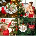 thumbnail image 4 of WaaHome Red Cardinal Christmas Ornament Picture Frame in Memory of Loved One - Photo Frame Christmas in Heaven Memorial Gift for Christmas Tree Decoration for Women Men, 4 of 7