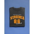 thumbnail image 3 of Retro College Virginia T-Shirt Men -Image by Shutterstock, Male 5X-Large, 3 of 4