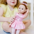 thumbnail image 6 of Melissa & Doug Victoria 14-Inch Poseable Ballerina Doll With Leotard and Tutu, 6 of 10