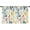 Colorful Leaves Pattern, variant on Blackout Kids Curtains,Butterfly with Flowers Childrens Insulated Curtains Set Of 2,Bedroom Essentials,Toddler Room Decor 42x54in(106x137cm)