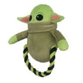 thumbnail image 2 of Star Wars Dog Toy, Grogu Baby Yoda Pet Toy, Rope, 2 of 4