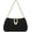 Black, variant on Black Clutch Purses for Women Formal Gold Evening Bag Satin Dress Handbag for Wedding Party