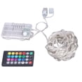 thumbnail image 3 of 10m 110LED Cadena de luz 16 colores Control remoto Cadena de distribución de luz impermeable Luz de decoración navideña, 3 of 14