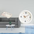 thumbnail image 2 of Bandeja de almacenamiento,Bandeja rectangular para servir,bandeja para postres y frutas de cocina,Reloj de pared,Reloj de pared decorativo,moderno y elegante.,Reloj de pared redondo silencioso, 2 of 8