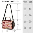 thumbnail image 3 of ALAZA Cute Dachshund Dogs Lunch Box Insulated Cooler Bag Reusable Tote Bags Shoulder Strap, 3 of 7
