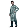 thumbnail image 2 of Atasi Printed Designer Kurta For Boys Casual Kurta Pajama Set Ethnic Summer Clothing, 2 of 5