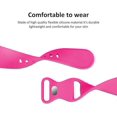 thumbnail image 3 of Correas compatibles con Apple Watch de 38 mm, 40 mm, 41 mm, 42 mm, 44 mm, 45 mm y 49 mm, correa de repuesto de silicona suave para accesorios deportivos para iWatch Series Ultra/Ultra 2, 3 of 5