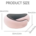 thumbnail image 2 of 2025 New Neck Pillow, Travel Neck Pillow, Aircraft Memory Foam Travel Neck Pillow (Pink), 2 of 6