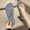 Light Blue, variant on Women's Flip Flops Yoga Mat Cushion Sandals Fashion Summer Beach Travel Walking Thong Sandals Slip on Indoor Outdoor Shoes White 5.5(S)